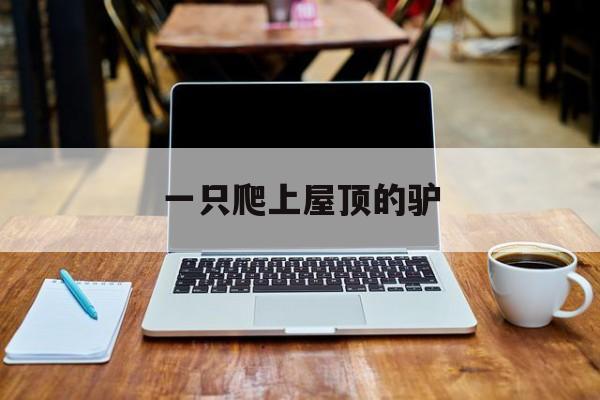 一只爬上屋顶的驴